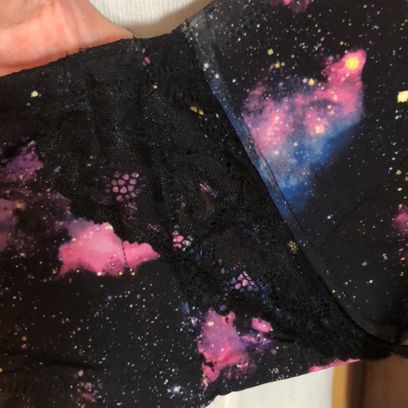 TORRID Size 44F Universe OuterSpace Soft Padded Underwire Black Print $59 NEW - Picture 16 of 16